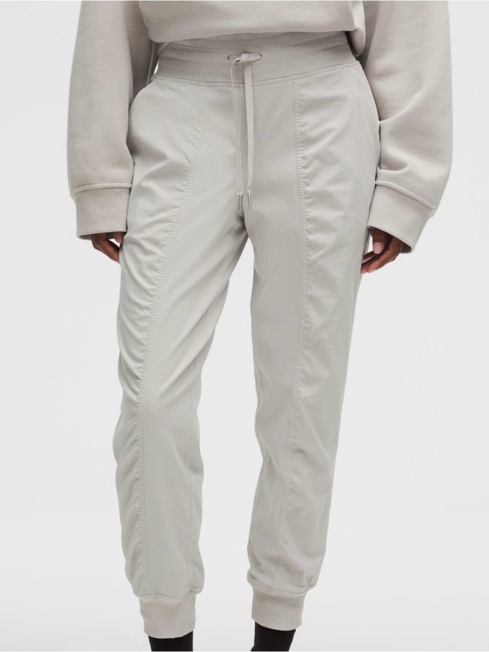 lululemon athletica Light Cream Drawstring Joggers